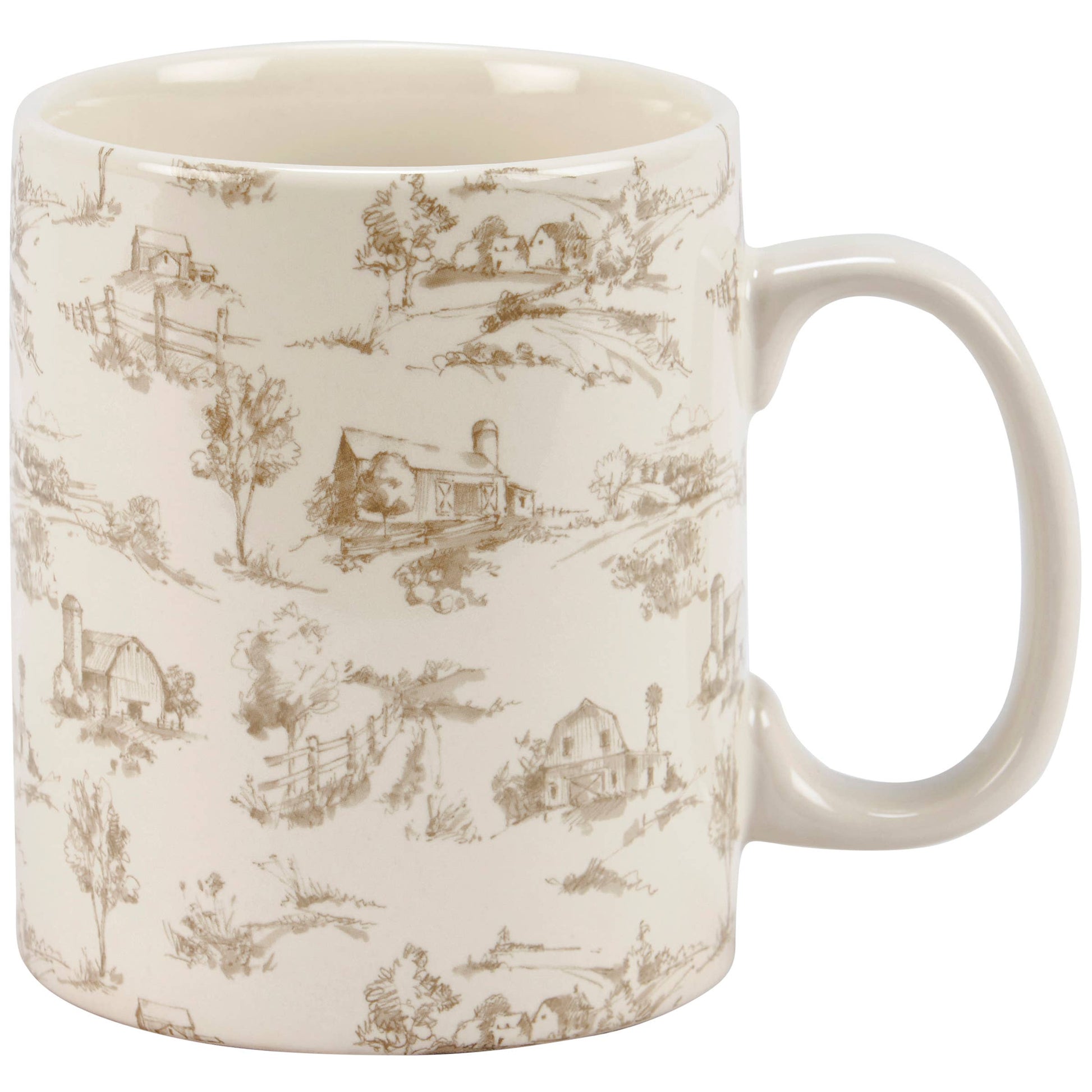 Farmhouse Toile Mug