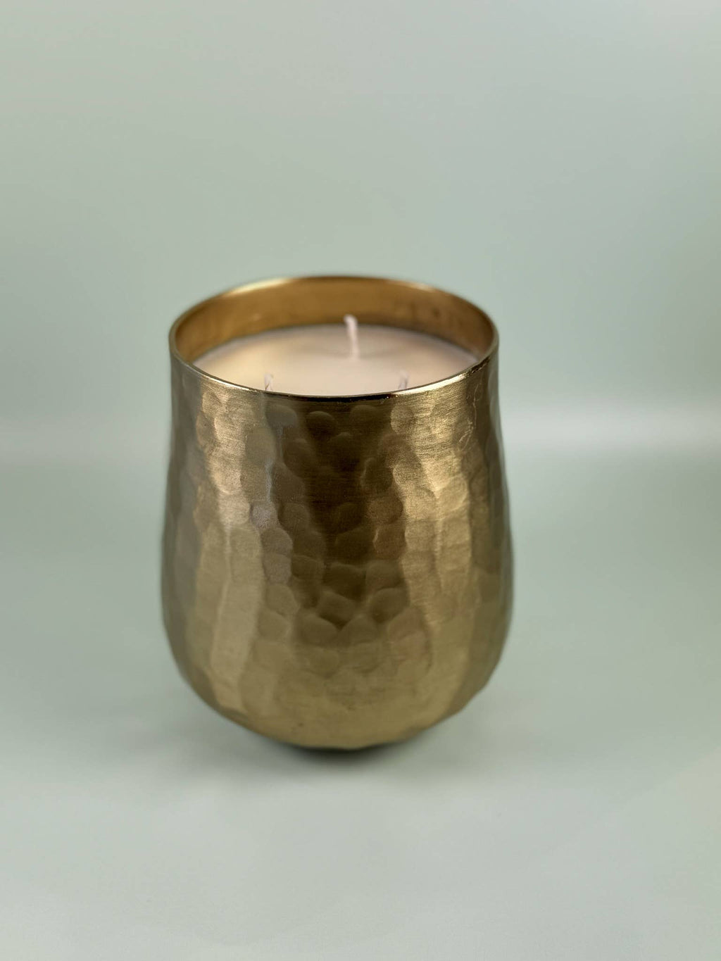 Gold Hammered Soy Candle