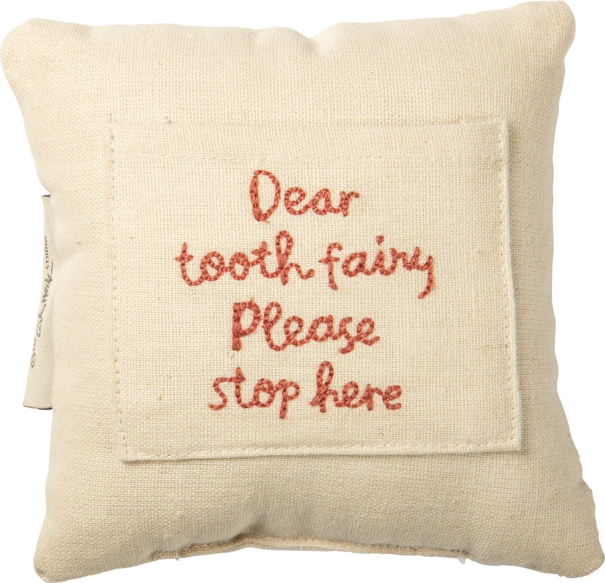 Pink Tooth Fairy Pillow
