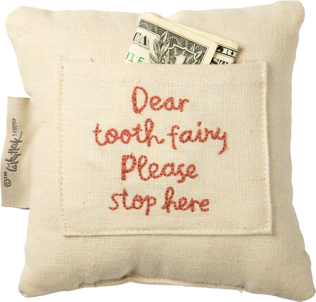 Pink Tooth Fairy Pillow