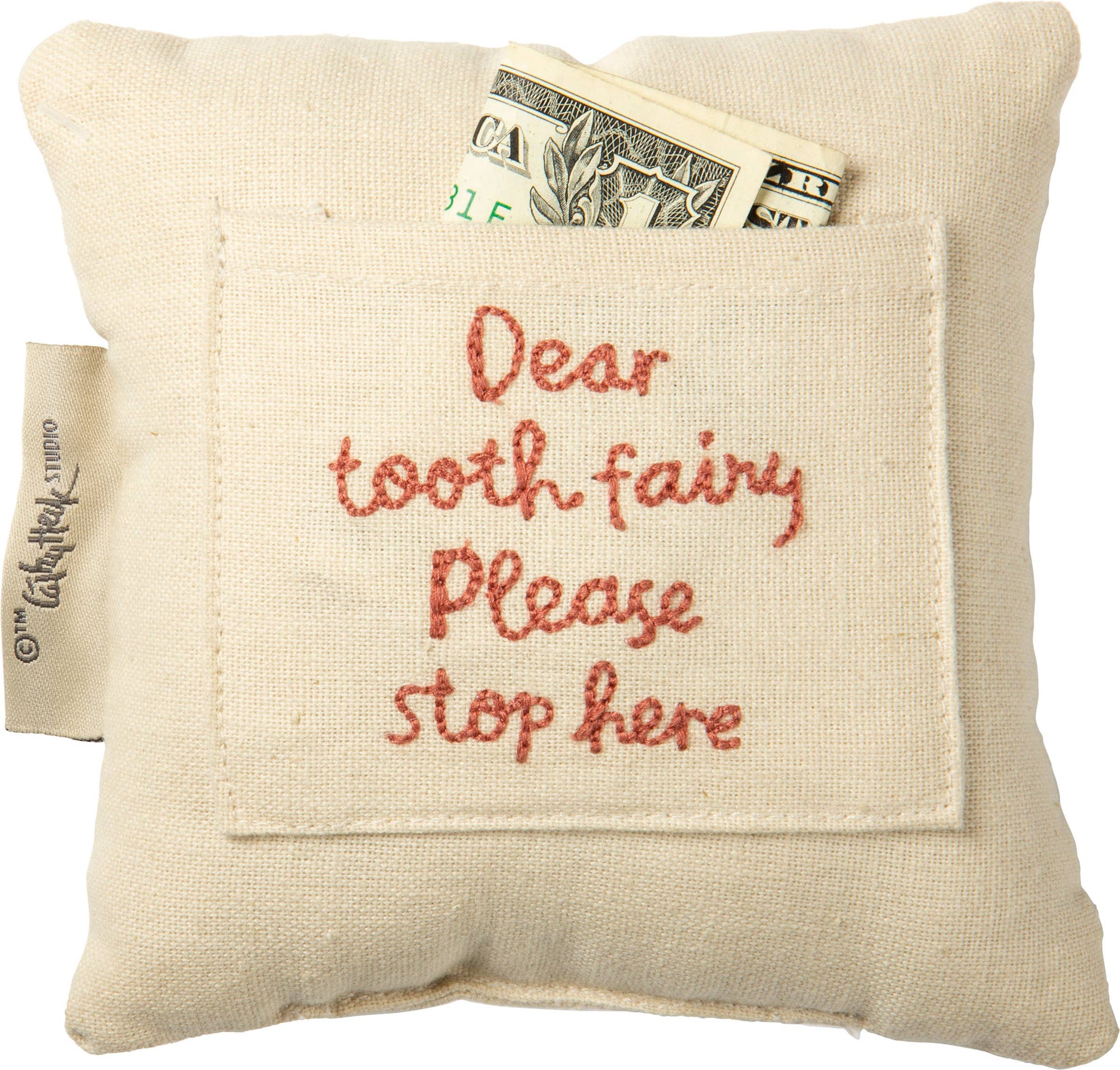 Pink Tooth Fairy Pillow