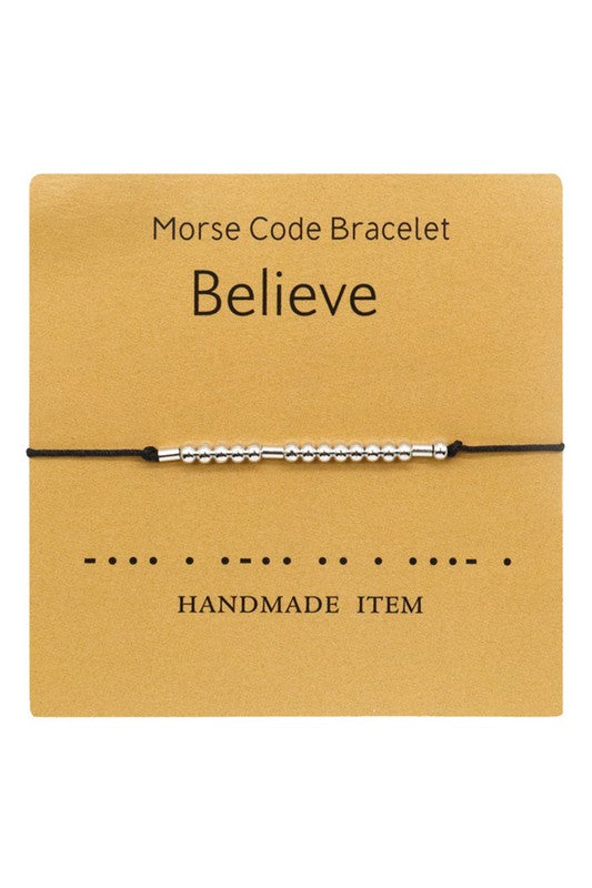 Morse Code Bracelet